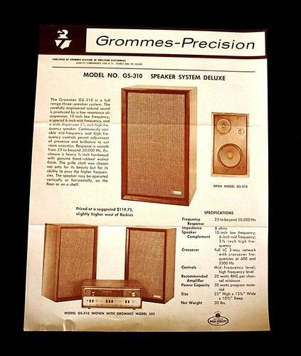 Original gromme precision - original, gromme-precision