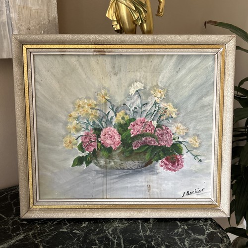 Huile sur toile représentant - huile,
