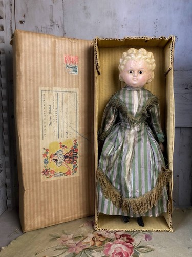 Poupée ancienne 1870 cire - ancienne,