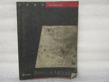 CHÂSSIS 1985, MANUEL