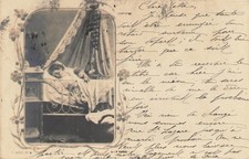 CP CADRE PETITE FILLE DANS