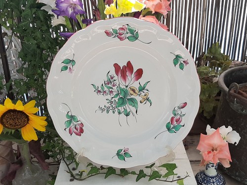 Plat rond lunéville - plat,