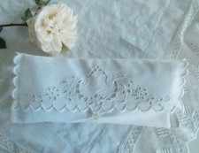 ANCIEN PORTE SERVIETTE BRODE