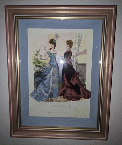 Ancienne gravure mode - gravure,