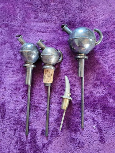 Lot antique silver metal - 3,