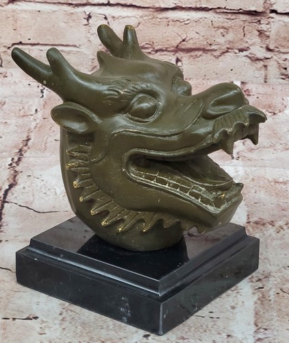 Majestic dragon sculpture - dragon,