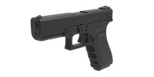 Pistolet Glock17 réaliste en
