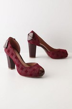 NIB Anthropologie Malbec Pumps