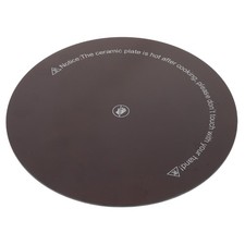  Plaque de cuisson ronde en verre pour induction - Pièce de rechange pour plaque