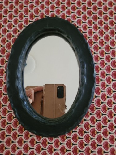 Miroir ovale fer - ovale, en