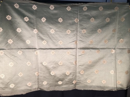 Damask jacquard silk and