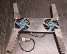 Laptop Cooler with Double Fans USB Powered Foldable Cooling Pad for Notebook PC