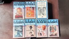 LOT K7 VIDEO VHS JEAN GABIN LINO VENTURE  GEORGE SIMENON APOSTROPHE 