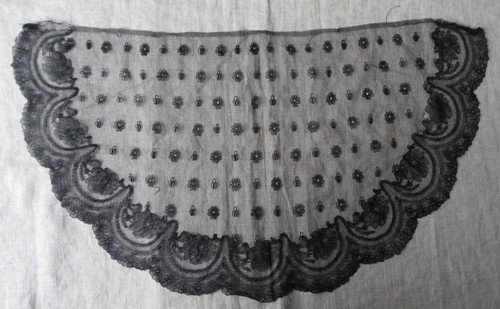 Voile dentelle noire - voile,
