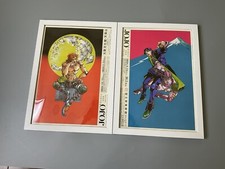 JoJo's Bizarre Adventure JOJO Hirohiko Araki exhibition white framed posters