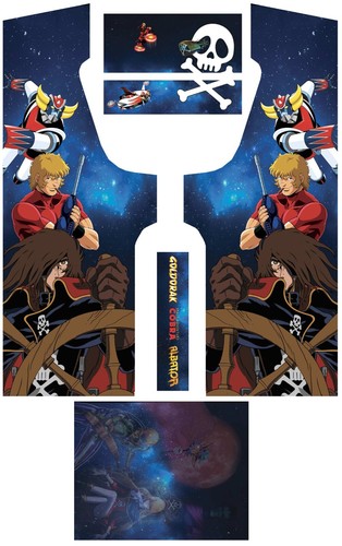 Stickers goldorak albator - stickers,