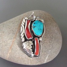 Pendentif Navajo vintage en