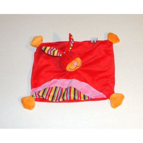 Doudou plat lapin - lapin, cp