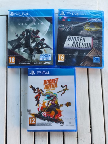 Lot jeux ps4 neufs - neufs, sous