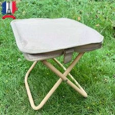 Tabouret Pliant Camping Portable Forêt Pêche Randonnée File D’attente
