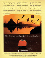 Advertising 08 24 1995 Luggage Suitcases Samsonite Leather Goods