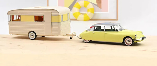 Norev citroen ds19 and - ds19, caravan