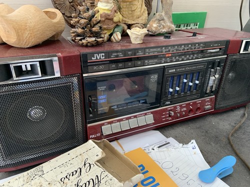 Jvc radio cassette - pc-30, radio-cassette