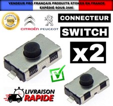 x2 SWITCH BOUTON INTERRUPTEUR