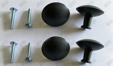 Ikea HEMNES knobs metal 32 mm w/ screws # 117615, 100413 (4 pack) USA shipped