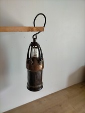 Ancienne Lampe De Mineur