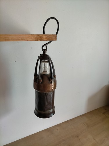 Ancienne lampe mineur - lampe,