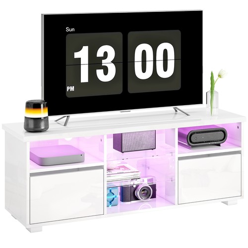 Homcom meuble 120x34x45cm - homcom, tv