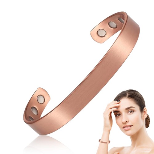 Bracelet magnétique cuivre - en,