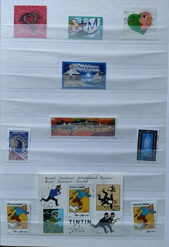 Lot timbres oblitérés - timbres,