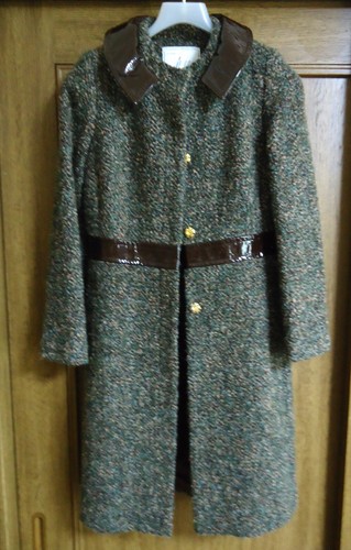 Manteau femme laine marron - manteau,