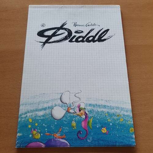 Diddl block 52 - no, seahorse