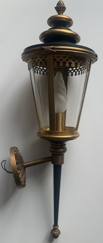 Ancienne lampe flambeau - lampe,