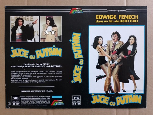 Jaquette vhs juge ou putain - vhs,