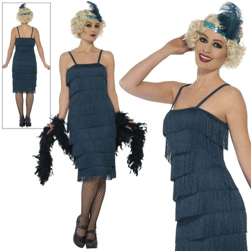Long bleu sarcelle costume - sarcelle,