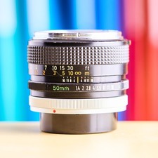 Canon FD 50mm f/1.4 Chrome