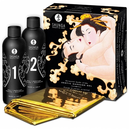 Gel massage coffret - de,