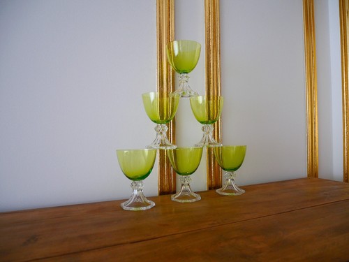 Lot verres cristal - lot, val