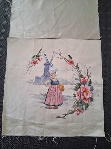 Tissu ancien satin - -, décor