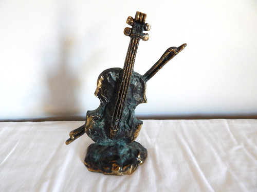 Ancienne sculpture bronze - en,