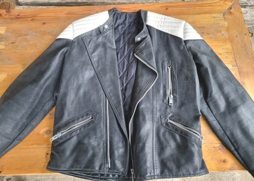 Veste style moto vintage retro - moto,