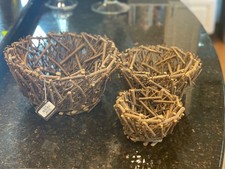 Sia Home Decor Rustic Baskets