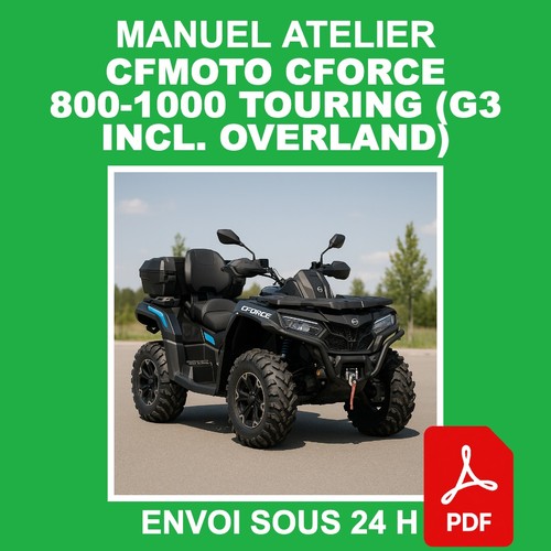 Manuel atelier cfmoto - manuel,