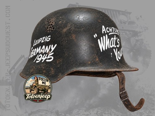Casque original m34 lire - , (