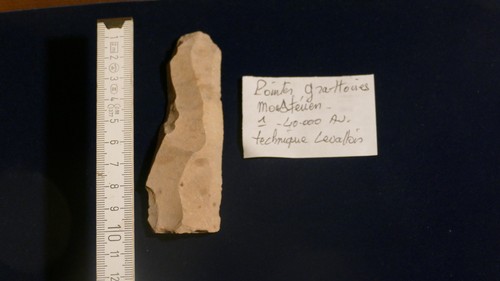 Silex neandertal pointe - ,