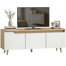 HOMCOM Meuble TV 120x35x45.5cm